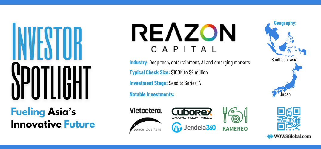 Reazon Capital: Empowering Asia's Next Wave of Innovators