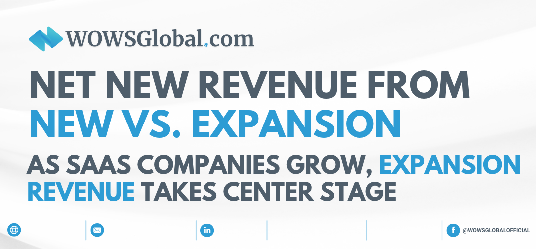 NET NEW REVENUE FROM NEW VS. EXPANSION