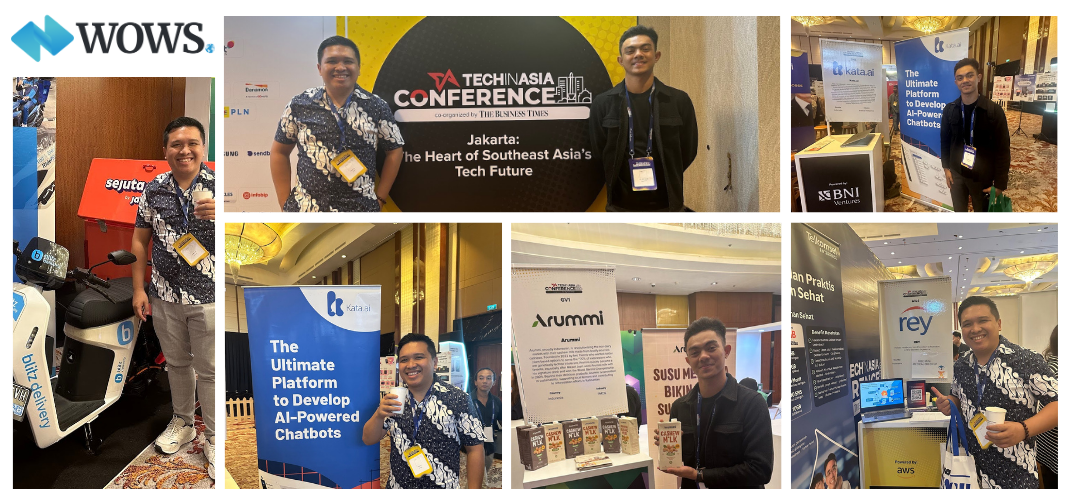 WOWS Global at Tech in Asia 2024: Innovation, Networking & the Future of Southeast Asia’s Tech Ecosystem!
